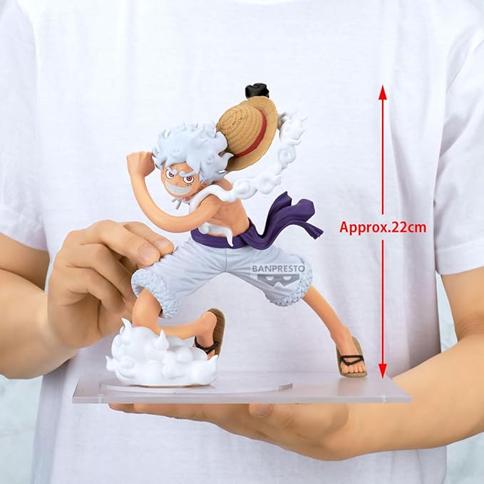 Monkey D. Luffy Gear 5 - ONE PIECE - Figura Grandista 22cm