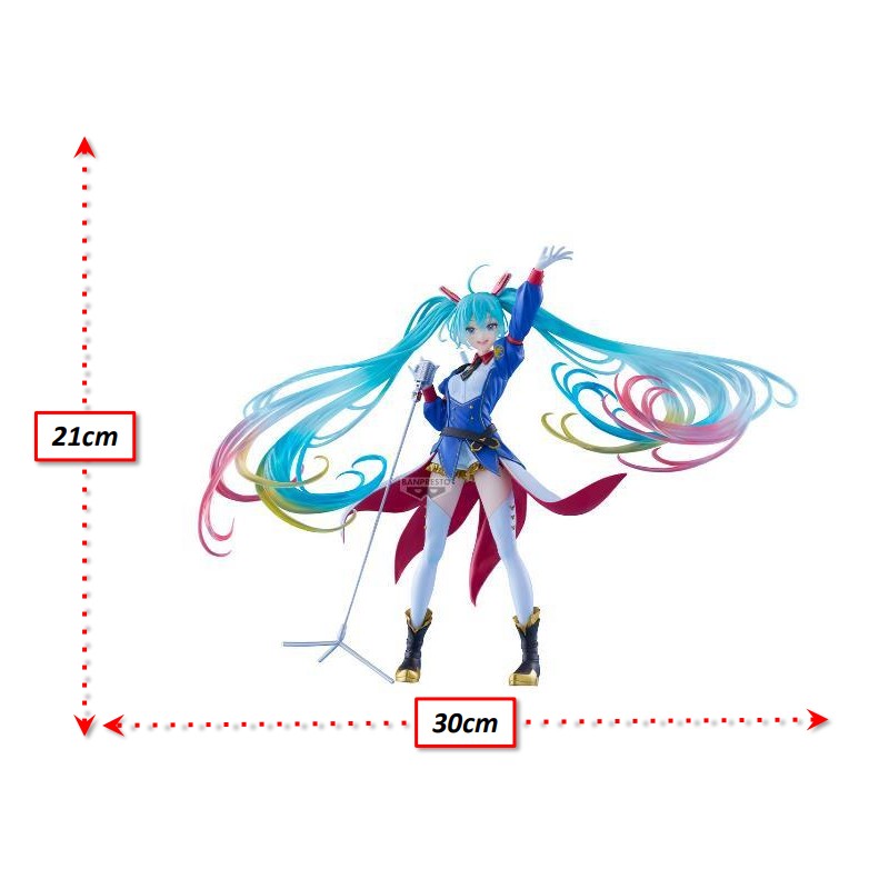 Hatsune Miku x Gundam Evolve - COLLABORATION - 21cm | Banpresto