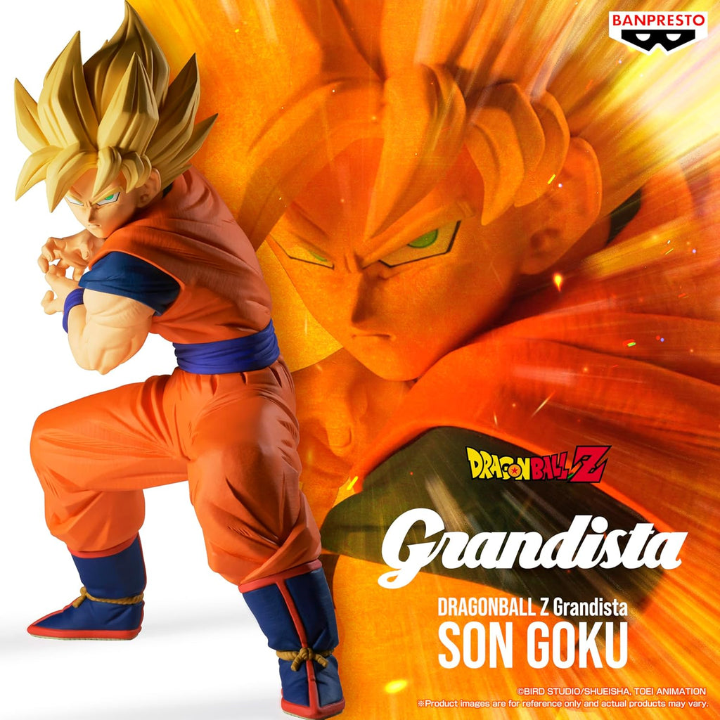 Son Goku - Dragon Ball Z - Figure Grandista 25cm 🐉🧡