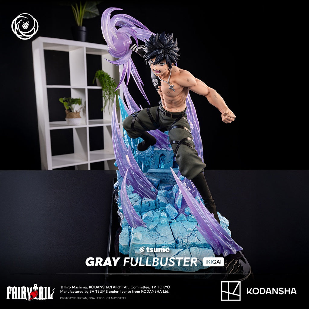 (Pre-order) Gray Fullbuster - Fairy Tail - Ikigai Tsume Art 1/6 Statue ❄️🧊 (Installments available! 👇)