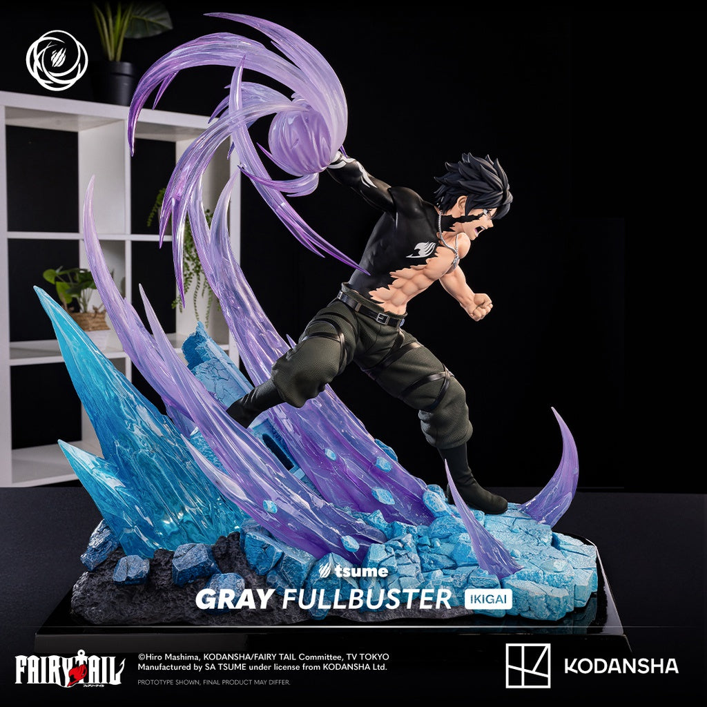 (Pre-order) Gray Fullbuster - Fairy Tail - Ikigai Tsume Art 1/6 Statue ❄️🧊 (Installments available! 👇)