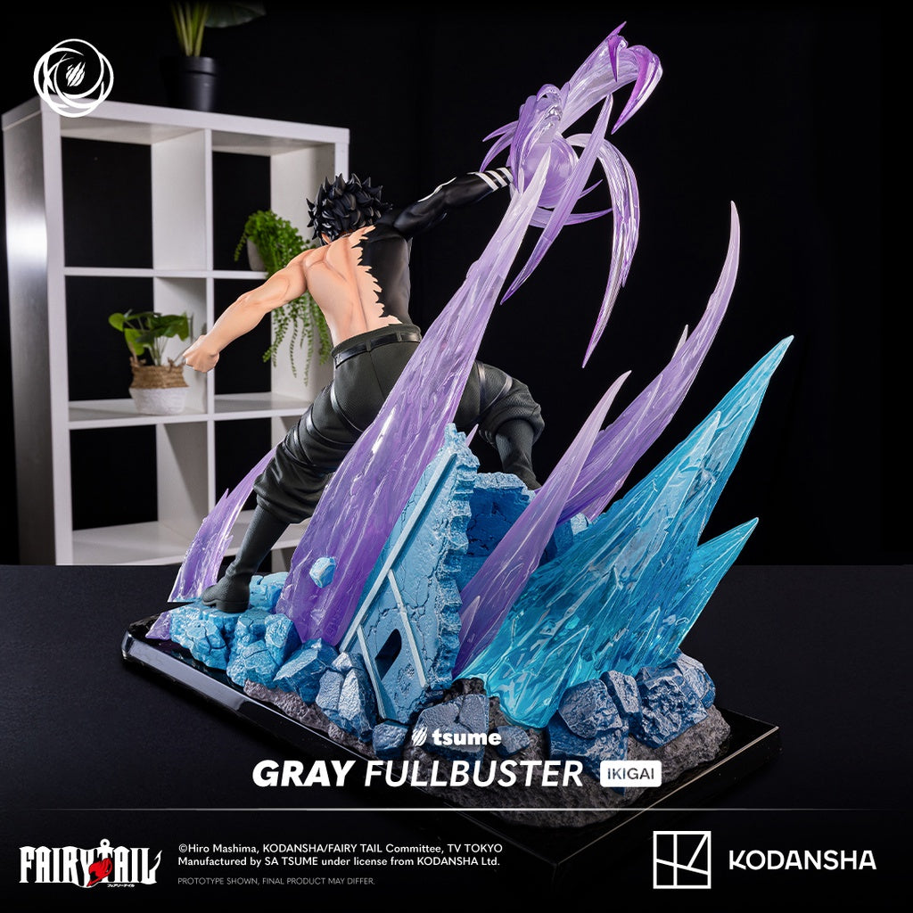 (Pre-order) Gray Fullbuster - Fairy Tail - Ikigai Tsume Art 1/6 Statue ❄️🧊 (Installments available! 👇)
