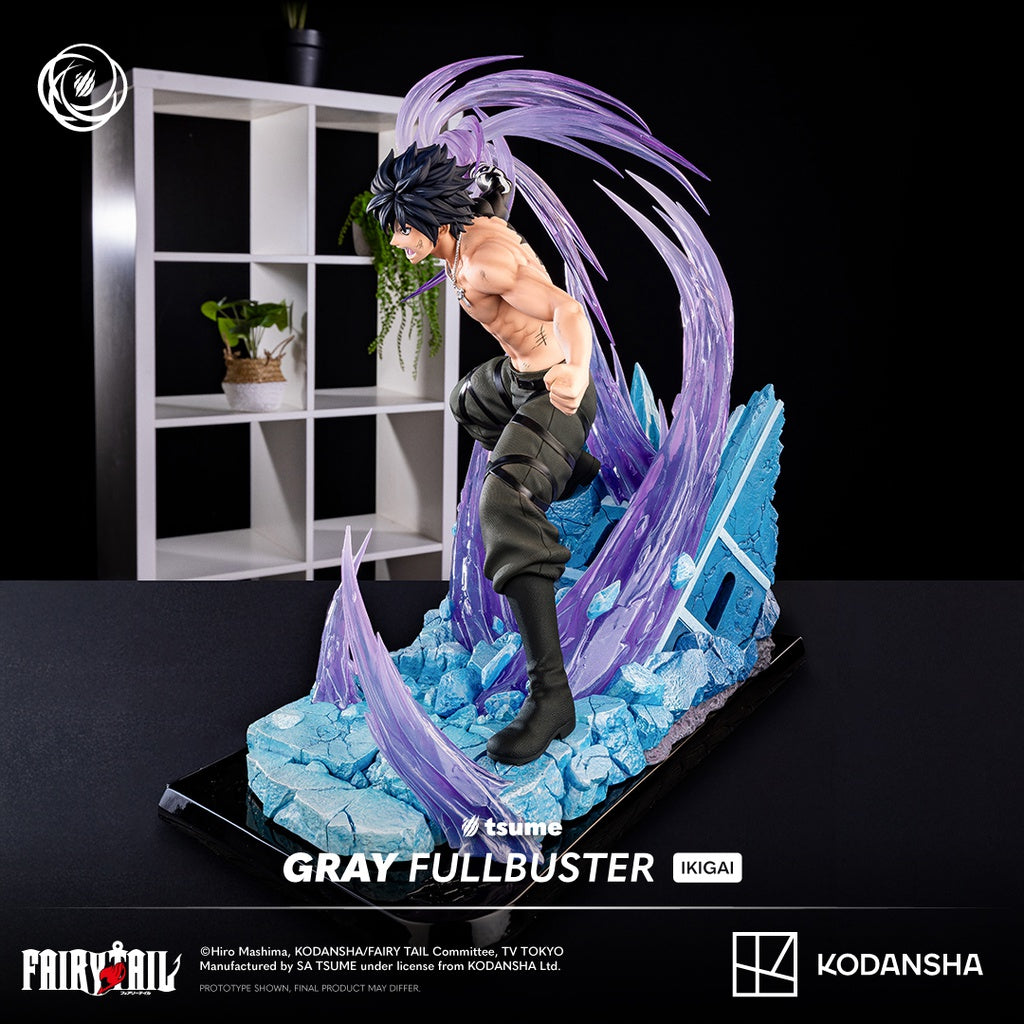 (Pre-order) Gray Fullbuster - Fairy Tail - Ikigai Tsume Art 1/6 Statue ❄️🧊 (Installments available! 👇)