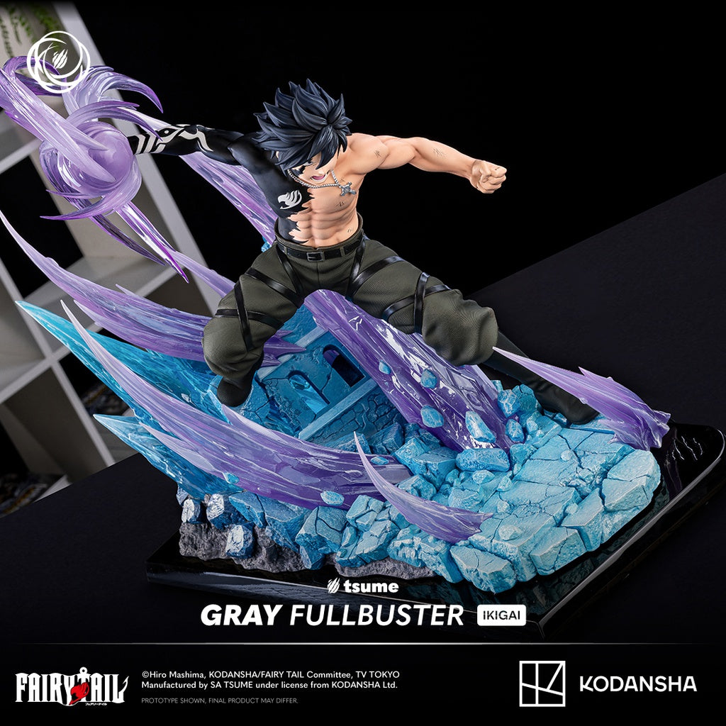 (Pre-order) Gray Fullbuster - Fairy Tail - Ikigai Tsume Art 1/6 Statue ❄️🧊 (Installments available! 👇)