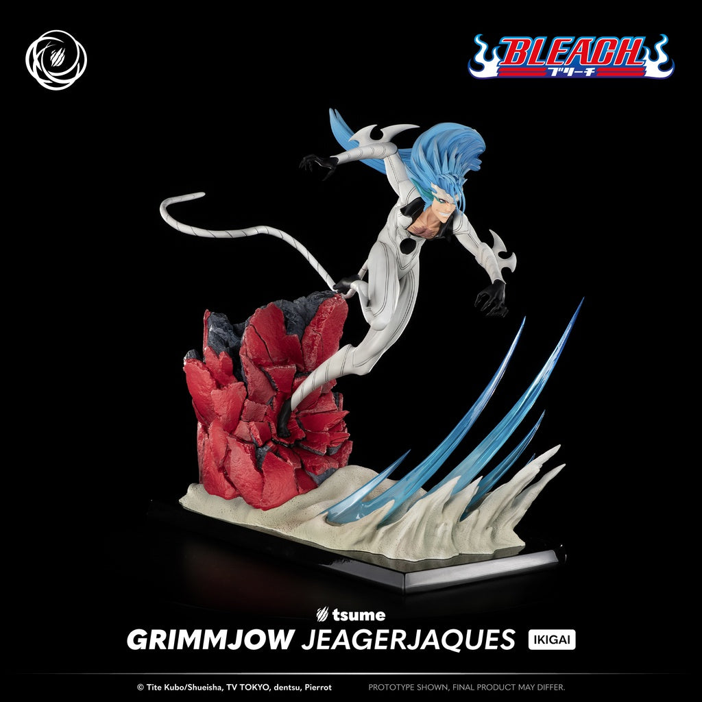 (¡Pre-venta! Fecha de entrega estimada: Q4/2025)💥 ¡Grimmjow Jaegerjaquez- Bleach- Ikigai de Tsume Art ya está aquí! (¡También a plazos! 👇)