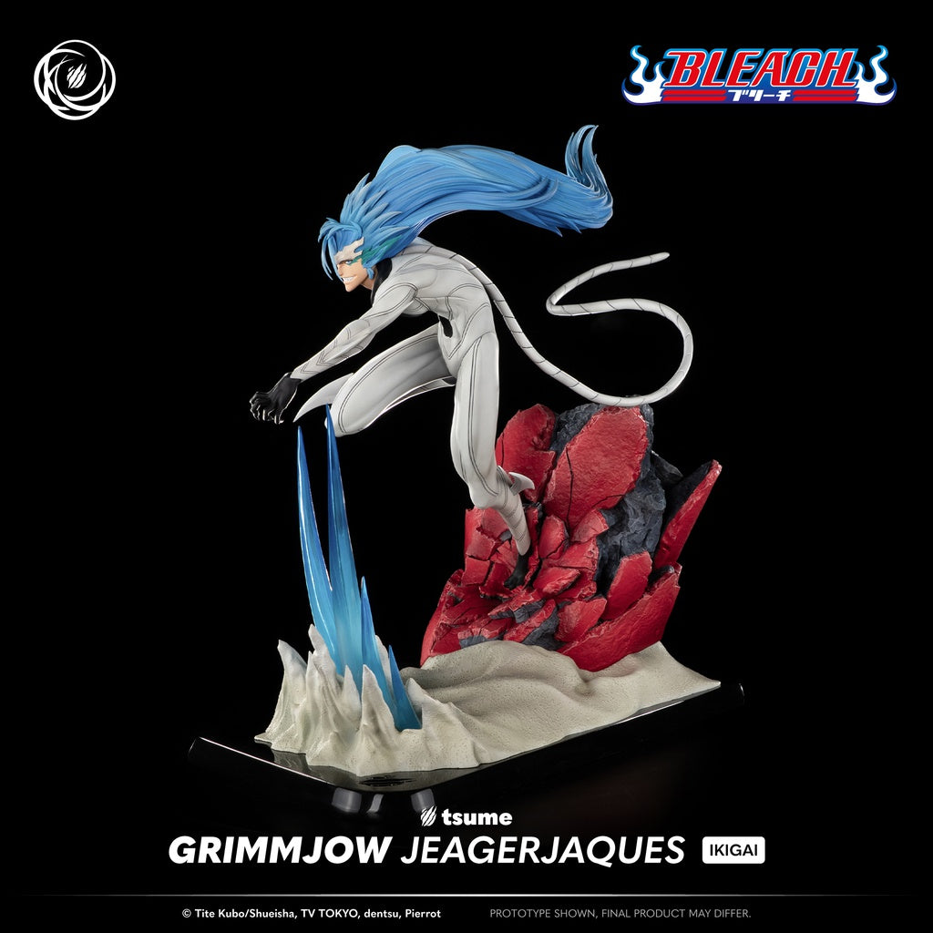 (Pre-order! Estimated delivery date: Q4/2025)💥 Grimmjow Jaegerjaquez - Bleach - Ikigai by Tsume Art is here! (Also available in installments! 👇)
