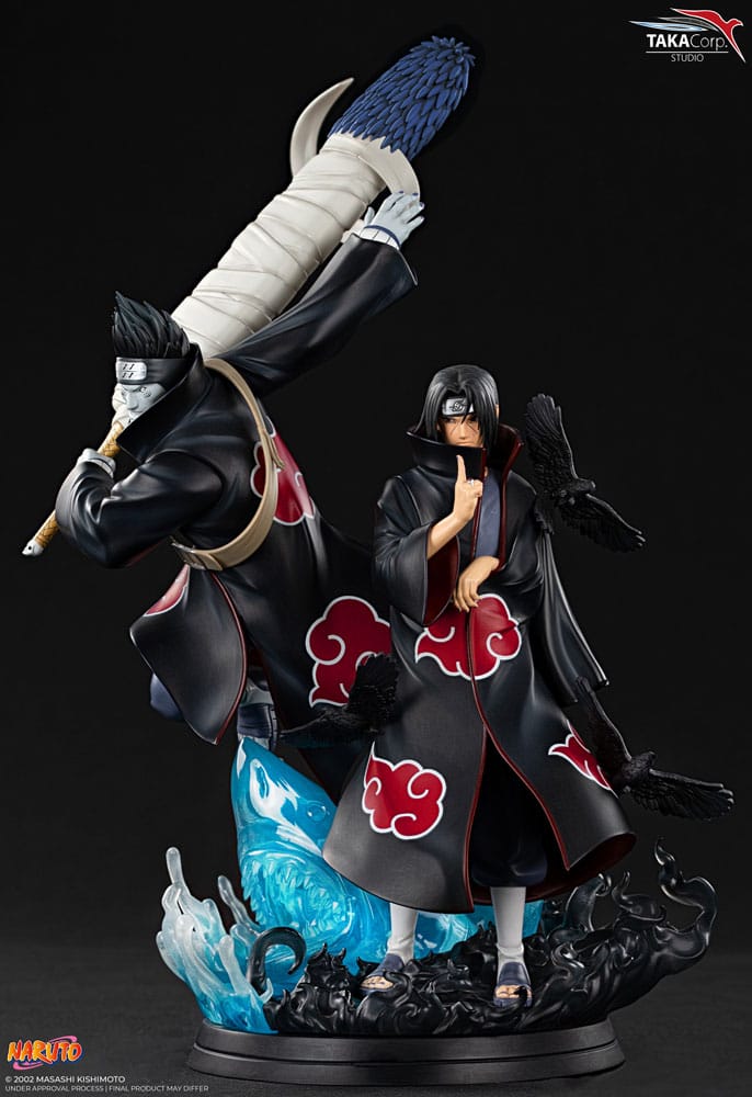 Itachi y Kisame - Naruto Shippuden - Estatua 30cm 🩸🦈