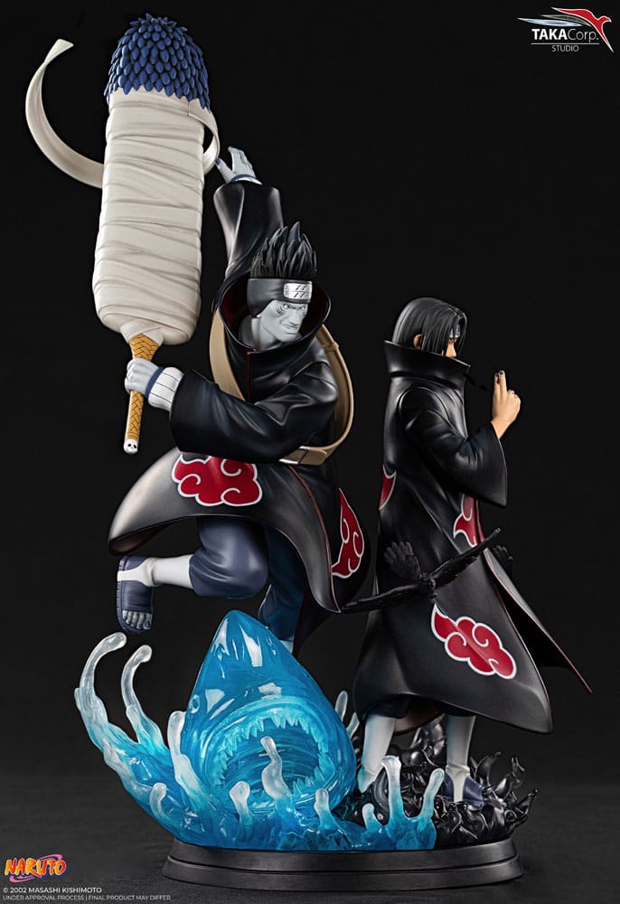 Itachi y Kisame - Naruto Shippuden - Estatua 30cm 🩸🦈
