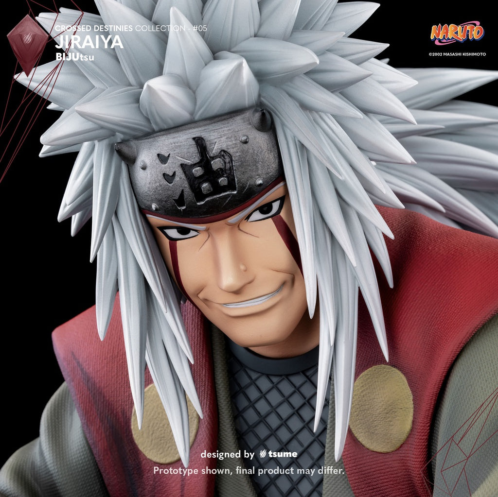 🐸(Reserva Entrega estimada T3/26-T4/26) Jiraiya-Estatua Bijutsu-Naruto-Tsume Art📜