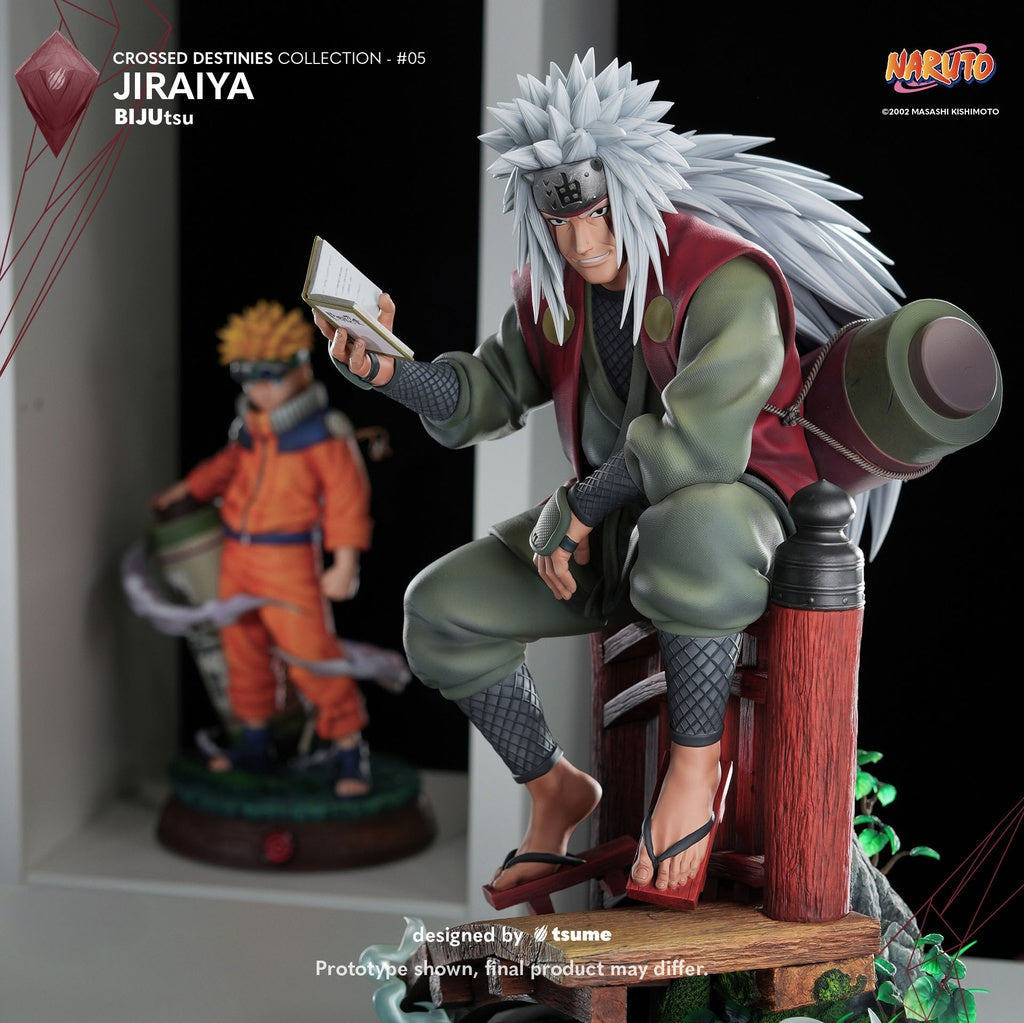 🐸(Reserva Entrega estimada T3/26-T4/26) Jiraiya-Estatua Bijutsu-Naruto-Tsume Art📜