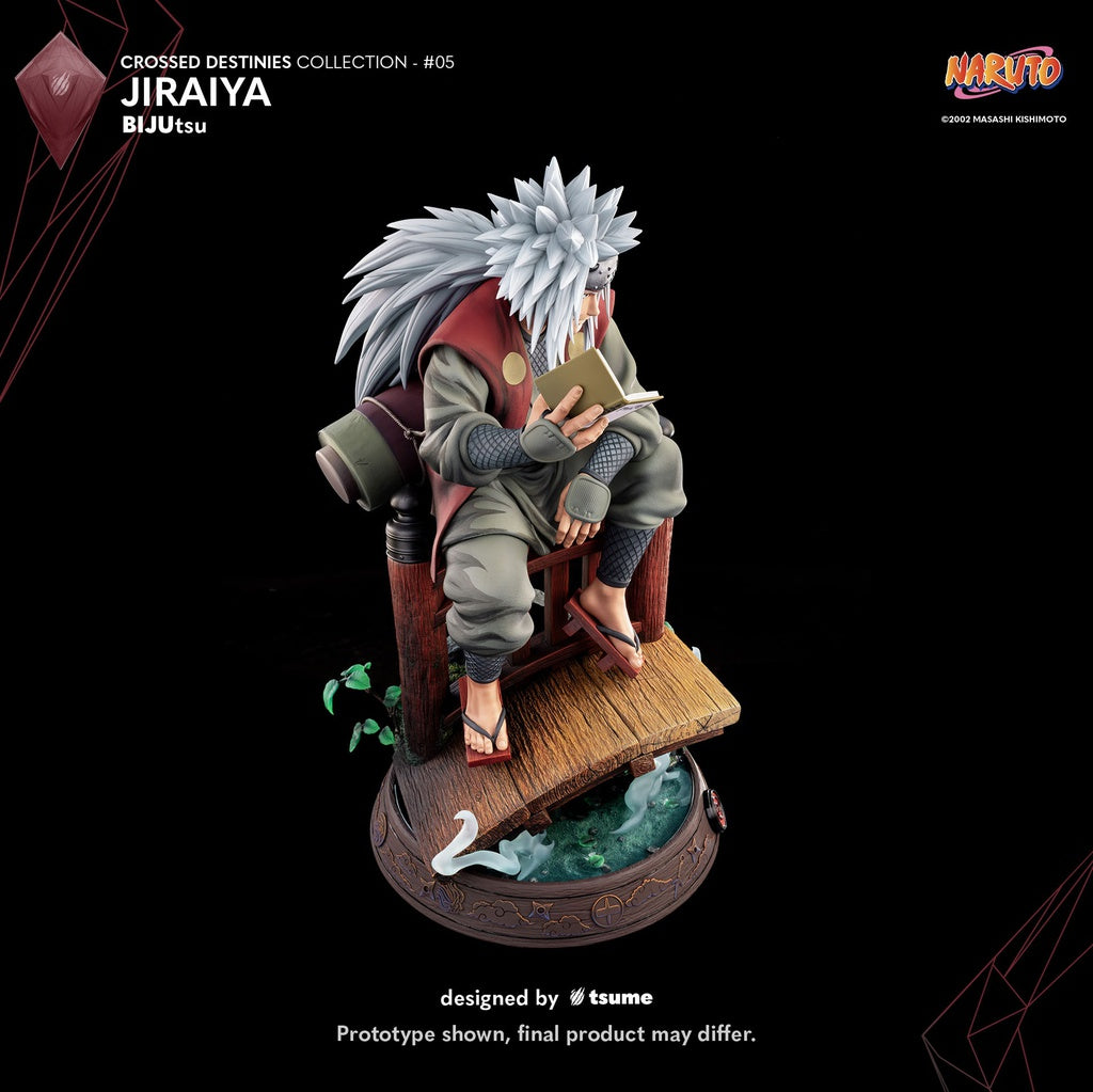 🐸(Reserva Entrega estimada T3/26-T4/26) Jiraiya-Estatua Bijutsu-Naruto-Tsume Art📜