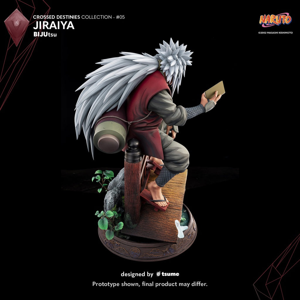🐸(Reserva Entrega estimada T3/26-T4/26) Jiraiya-Estatua Bijutsu-Naruto-Tsume Art📜