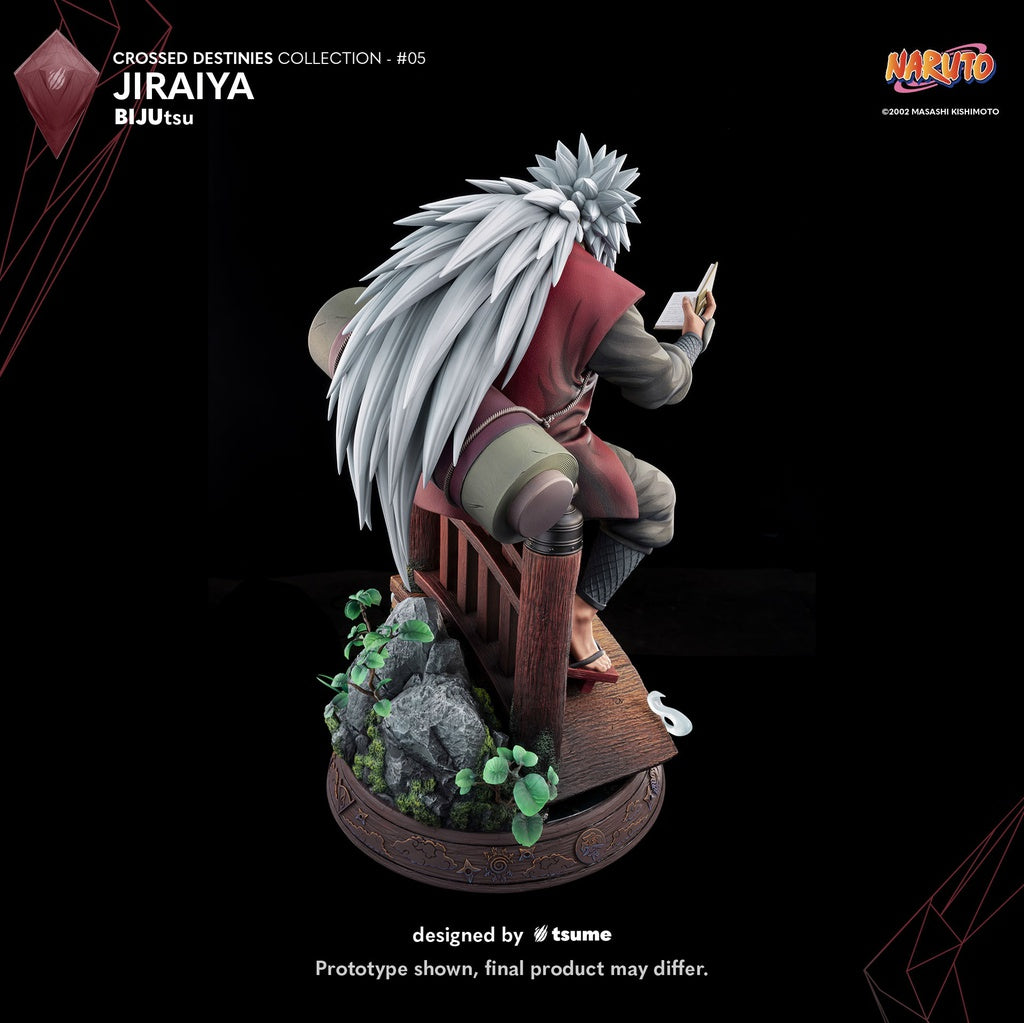 🐸(Reserva Entrega estimada T3/26-T4/26) Jiraiya-Estatua Bijutsu-Naruto-Tsume Art📜
