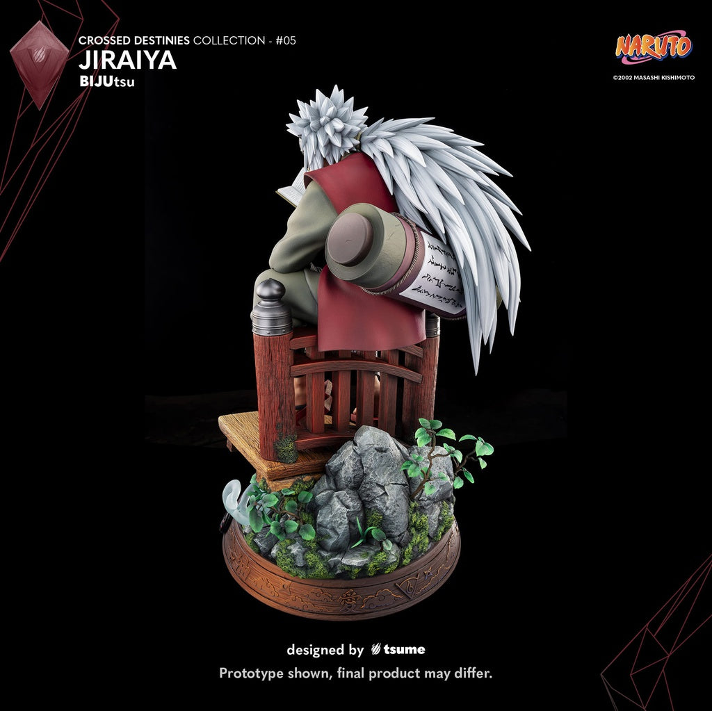 🐸(Reserva Entrega estimada T3/26-T4/26) Jiraiya-Estatua Bijutsu-Naruto-Tsume Art📜