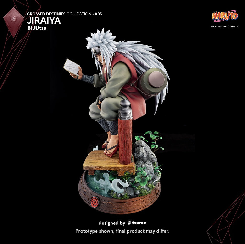 🐸(Reserva Entrega estimada T3/26-T4/26) Jiraiya-Estatua Bijutsu-Naruto-Tsume Art📜