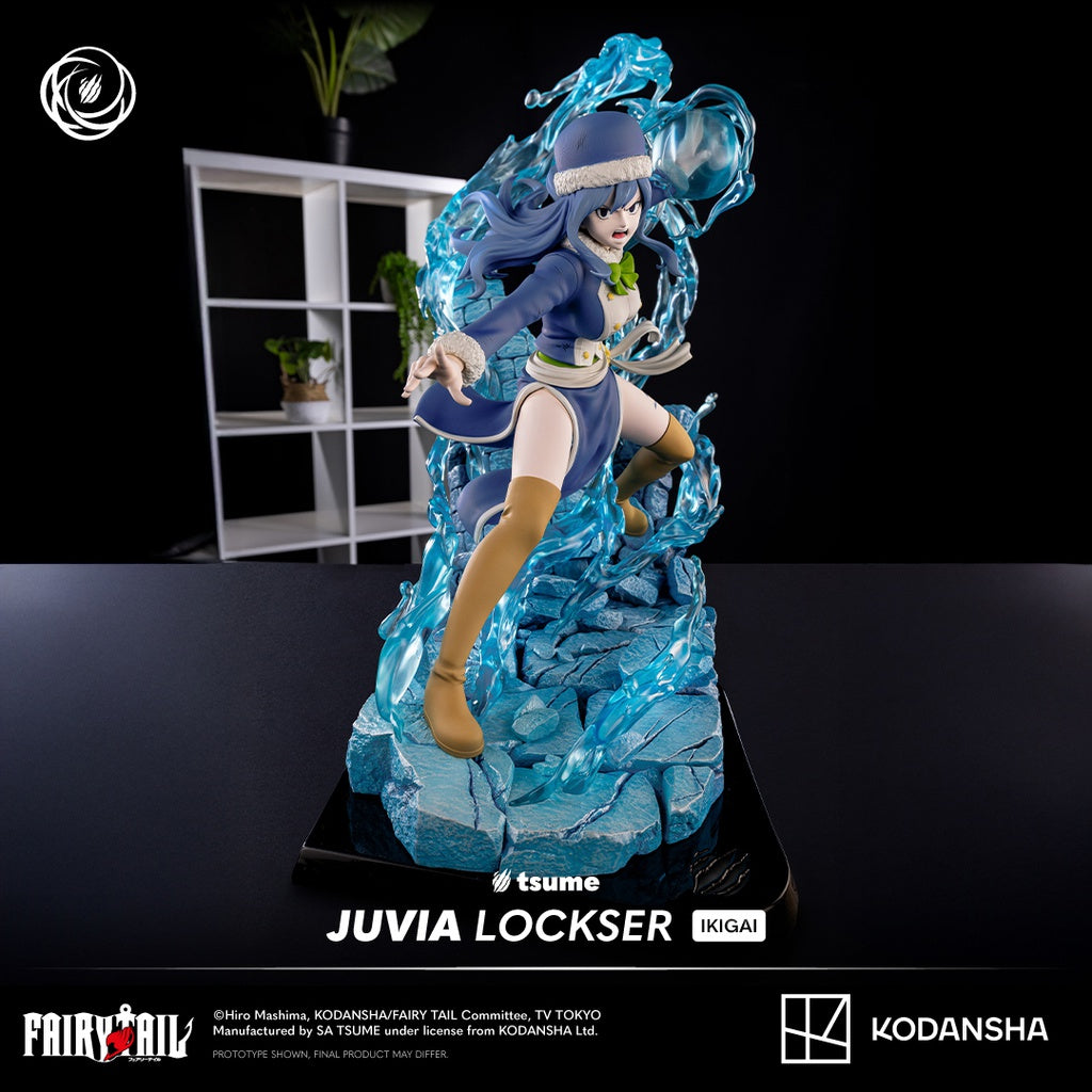 (Pre-order) Juvia Lockser - Fairy Tail - Ikigai Tsume Art 1/6 Statue 💧💙 (Also available in installments! 👇)