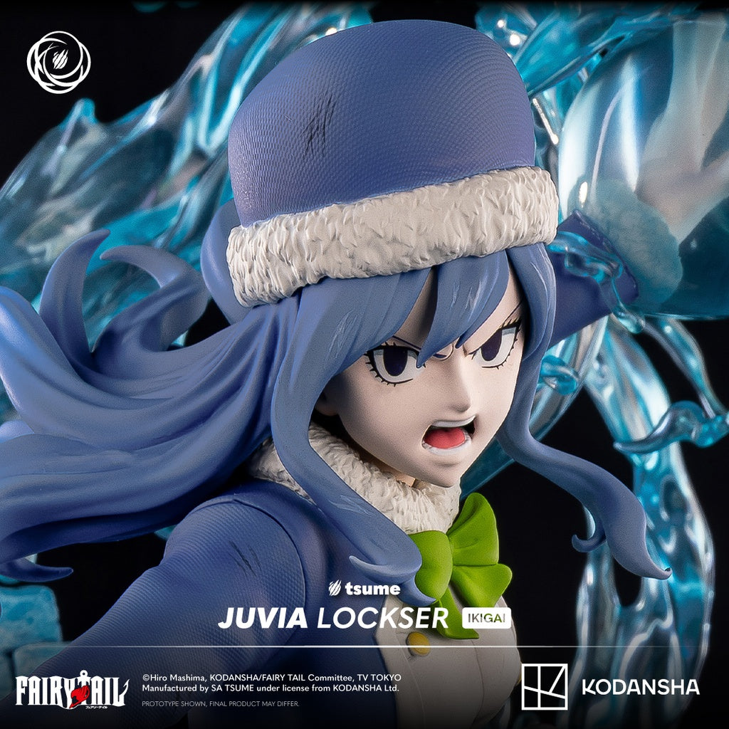 (Pre-order) Juvia Lockser - Fairy Tail - Ikigai Tsume Art 1/6 Statue 💧💙 (Also available in installments! 👇)