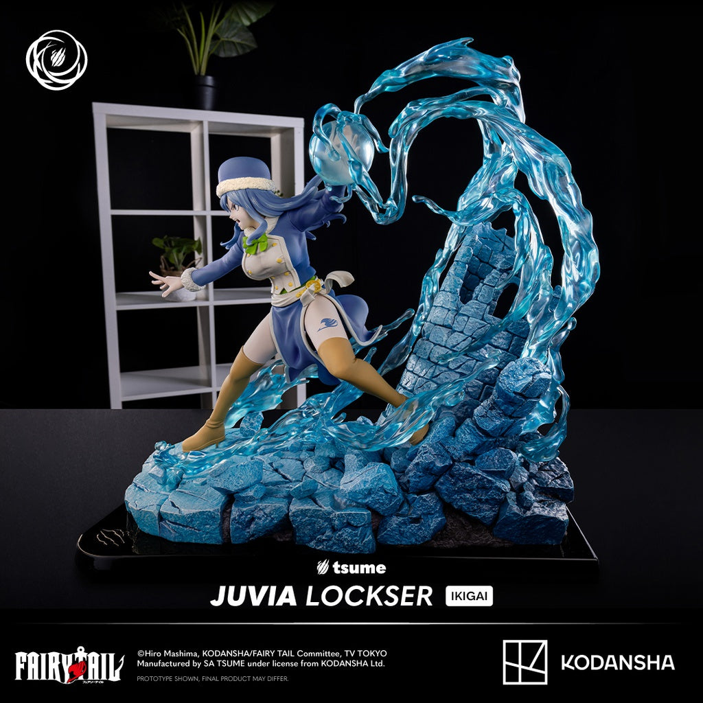 (Pre-order) Juvia Lockser - Fairy Tail - Ikigai Tsume Art 1/6 Statue 💧💙 (Also available in installments! 👇)