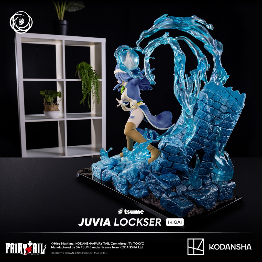 (Pre-order) Juvia Lockser - Fairy Tail - Ikigai Tsume Art 1/6 Statue 💧💙 (Also available in installments! 👇)