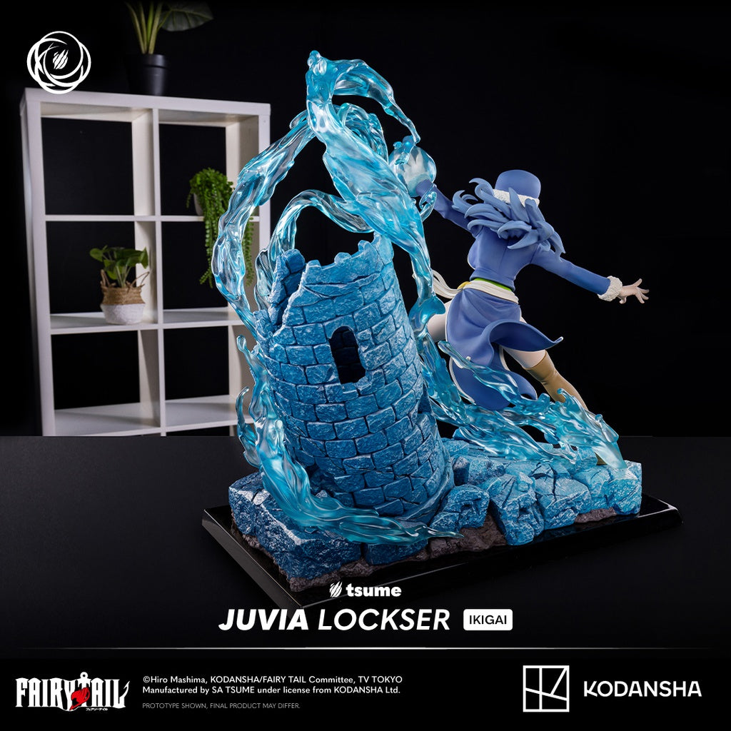(Pre-order) Juvia Lockser - Fairy Tail - Ikigai Tsume Art 1/6 Statue 💧💙 (Also available in installments! 👇)