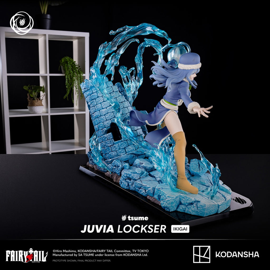 (Pre-order) Juvia Lockser - Fairy Tail - Ikigai Tsume Art 1/6 Statue 💧💙 (Also available in installments! 👇)