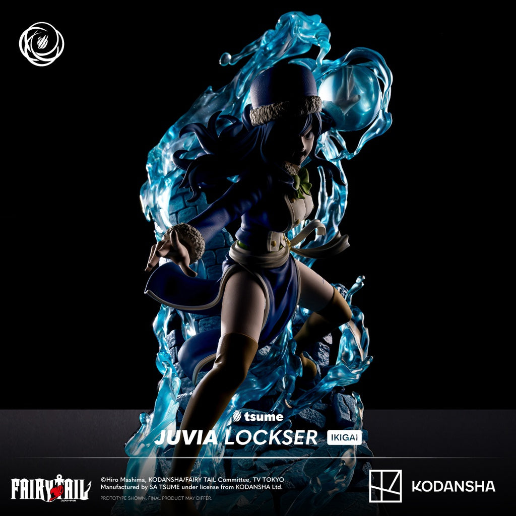 (Pre-order) Juvia Lockser - Fairy Tail - Ikigai Tsume Art 1/6 Statue 💧💙 (Also available in installments! 👇)