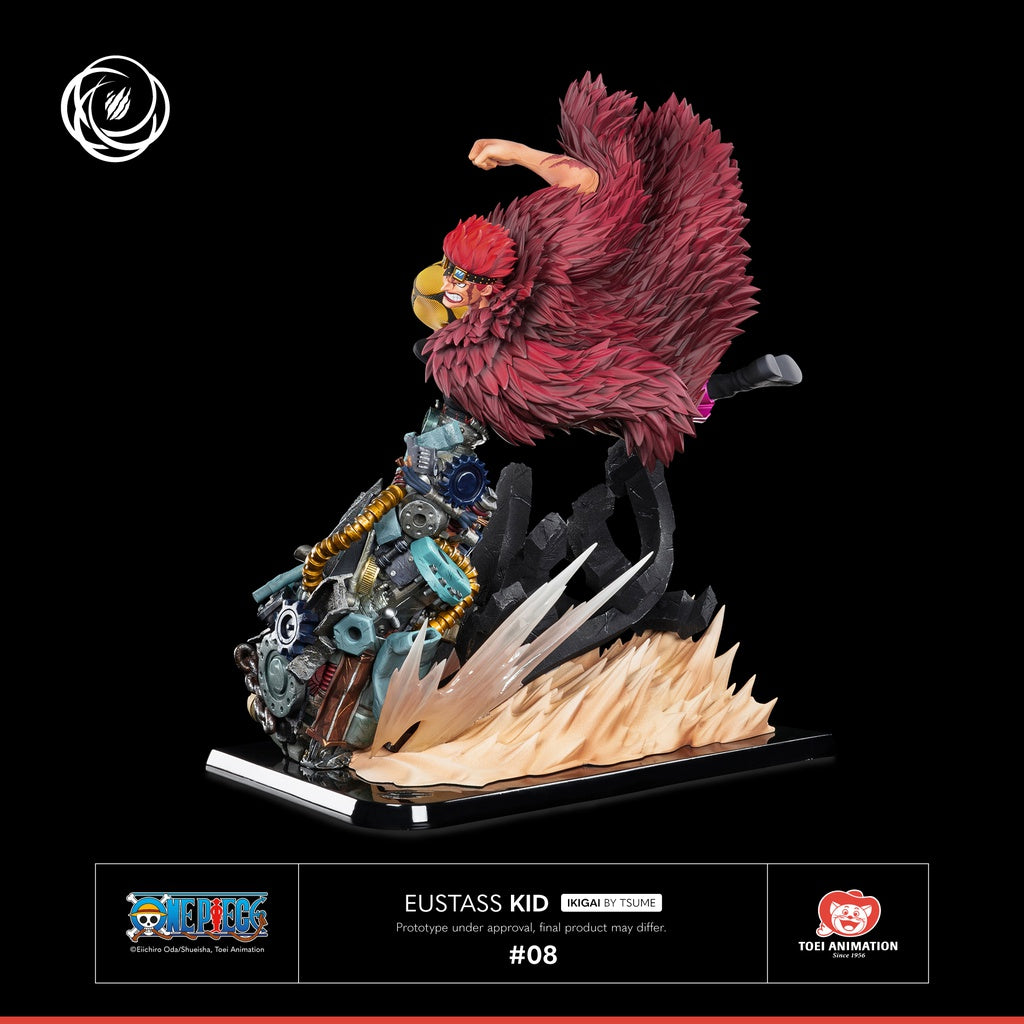 Eustass "Capitán" Kid - ONE PIECE - Estatua de Poliresina 1/6 - Tsume Art Ikigai