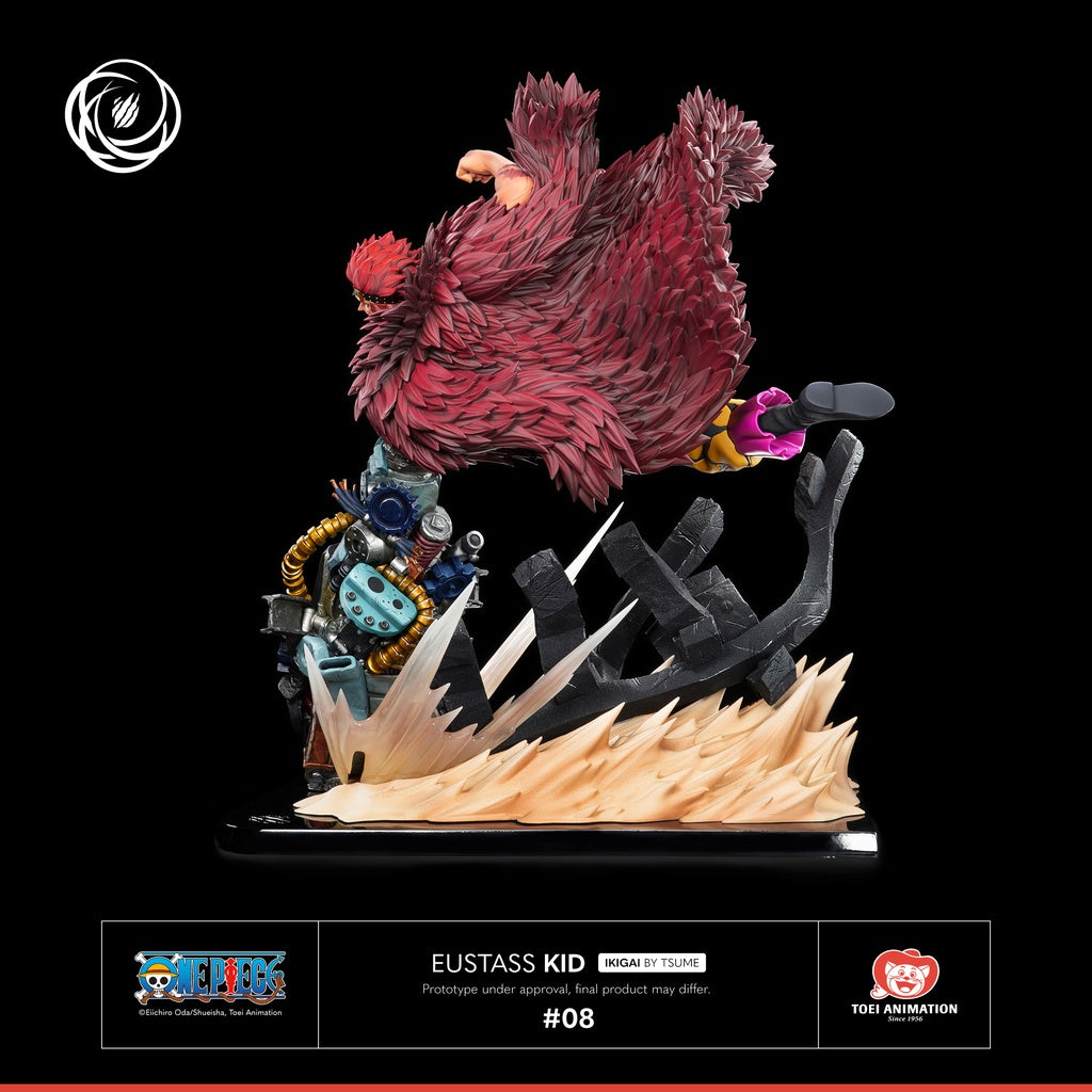 Eustass "Capitán" Kid - ONE PIECE - Estatua de Poliresina 1/6 - Tsume Art Ikigai