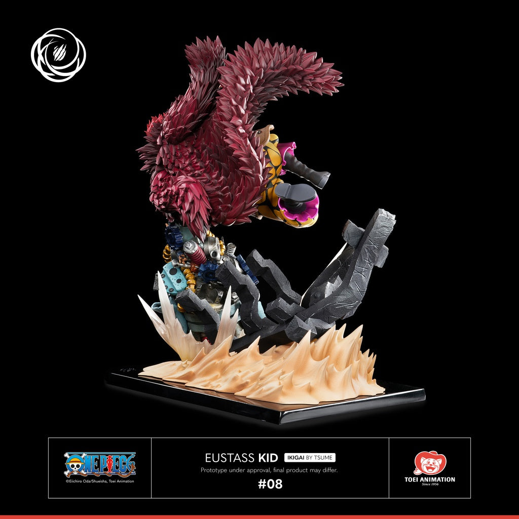 Eustass "Capitán" Kid - ONE PIECE - Estatua de Poliresina 1/6 - Tsume Art Ikigai