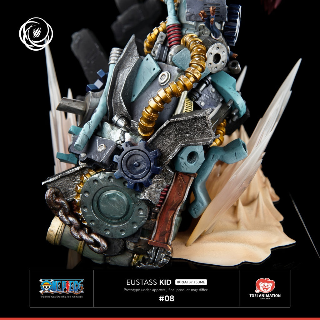 Eustass "Capitán" Kid - ONE PIECE - Estatua de Poliresina 1/6 - Tsume Art Ikigai