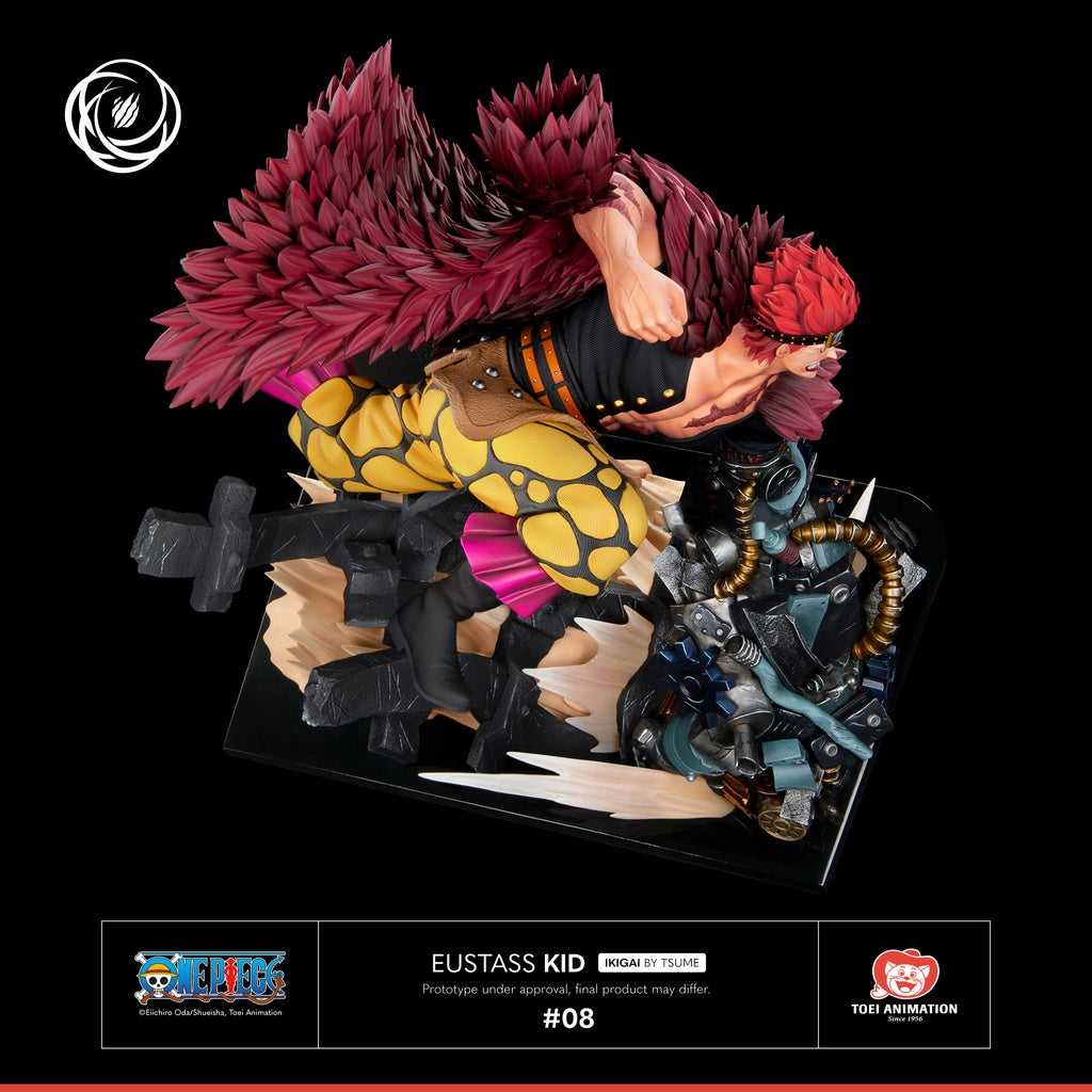 Eustass "Capitán" Kid - ONE PIECE - Estatua de Poliresina 1/6 - Tsume Art Ikigai