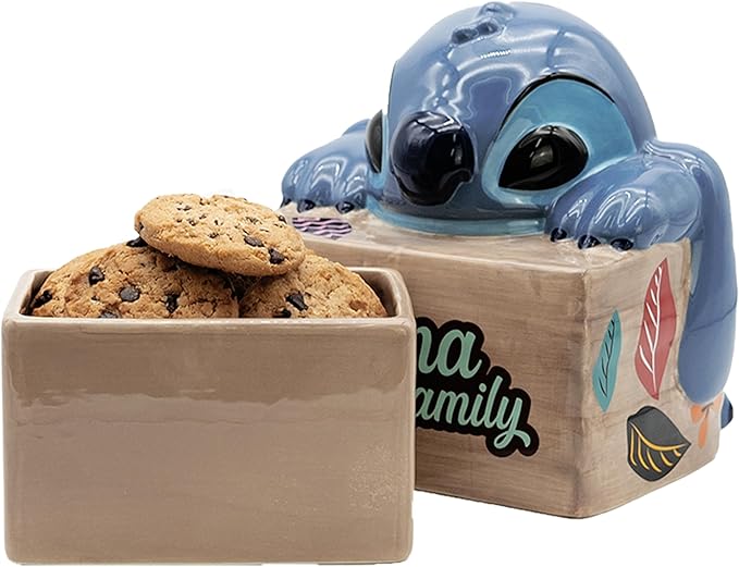 Tarro para Galletas "Ohana" - Lilo & Stitch -ABYstyle Disney 🍪💙