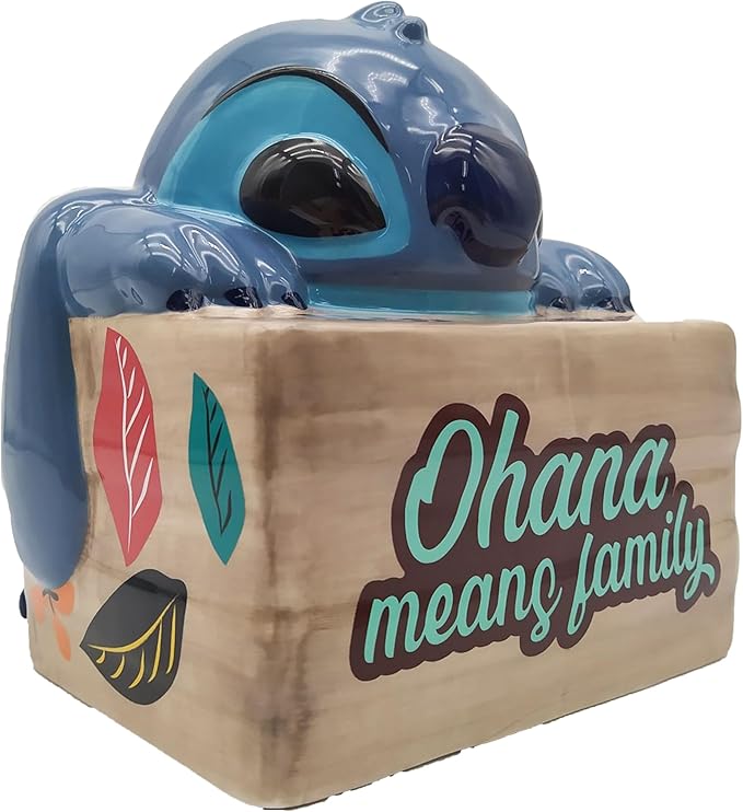 Tarro para Galletas "Ohana" - Lilo & Stitch -ABYstyle Disney 🍪💙