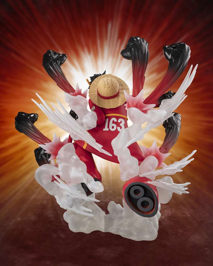 Luffy Gum-Gum - One Piece - Estatua FiguartsZERO Extra Battle 18cm 💥🏴‍☠️