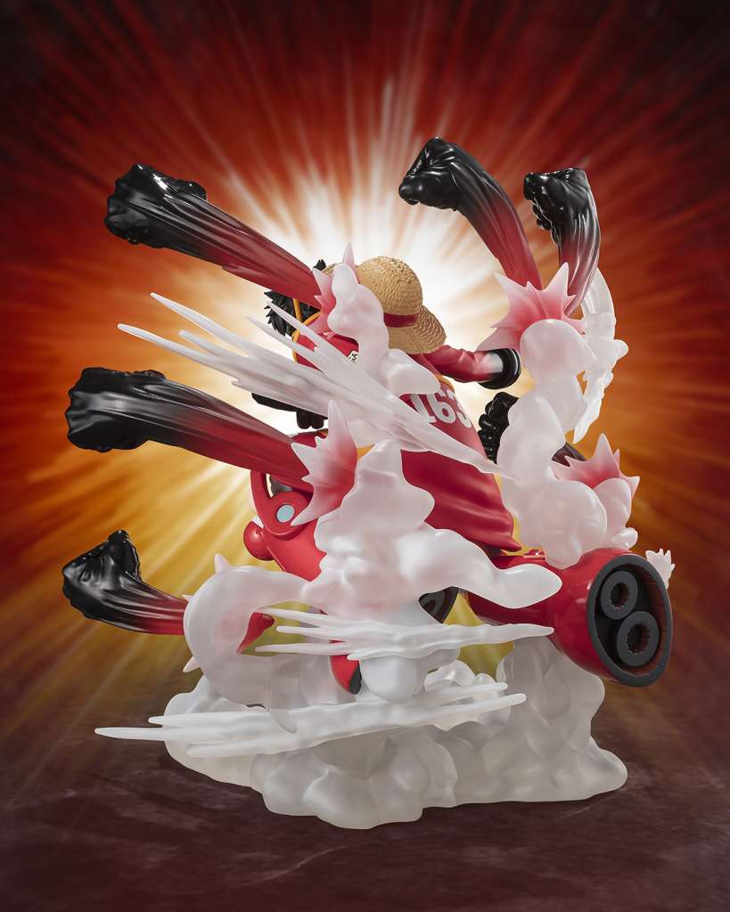 Luffy Gum-Gum - One Piece - Estatua FiguartsZERO Extra Battle 18cm 💥🏴‍☠️