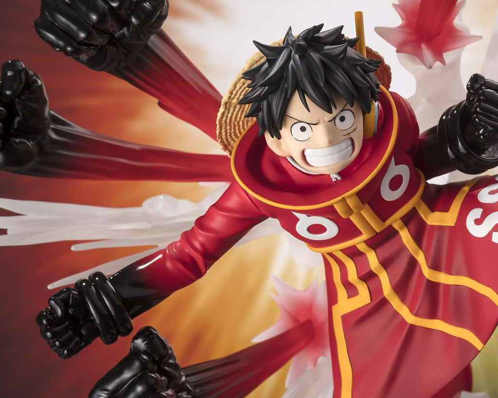 Luffy Gum-Gum - One Piece - Estatua FiguartsZERO Extra Battle 18cm 💥🏴‍☠️