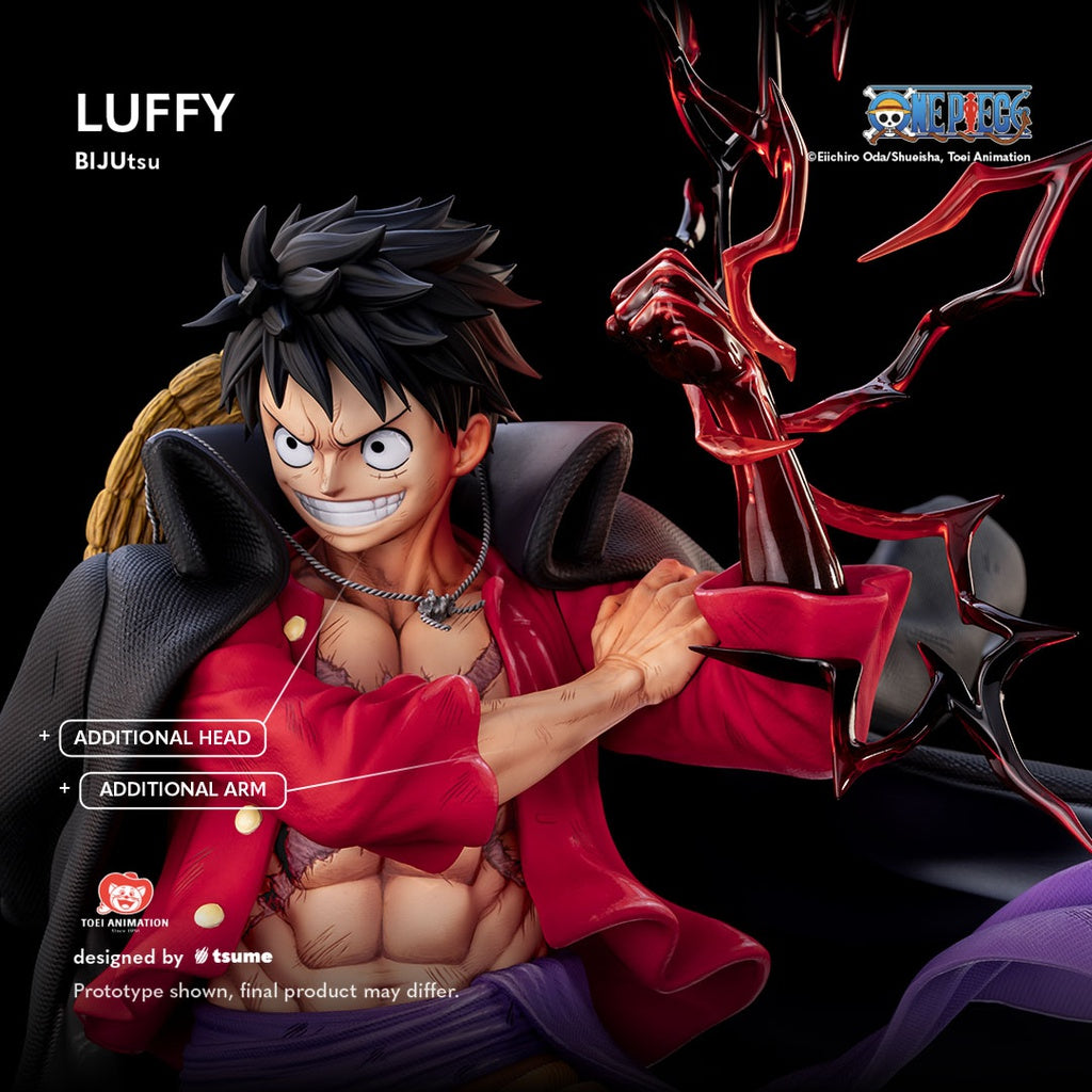 (PRE-ORDER Estimated delivery) Q2-Q4/26 Monkey D. Luffy - One Piece: BIJUtsu Tsume Art 1/4 (59cm) Statue - (pay in installments too 👇) 🏴‍☠️💥