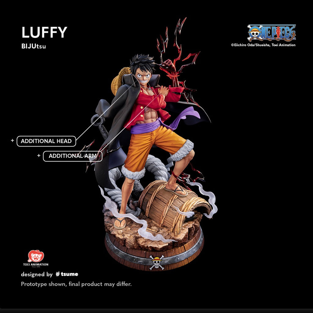 (PRE-ORDER Estimated delivery) Q2-Q4/26 Monkey D. Luffy - One Piece: BIJUtsu Tsume Art 1/4 (59cm) Statue - (pay in installments too 👇) 🏴‍☠️💥