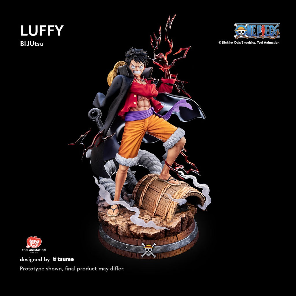 (PRE-ORDER Estimated delivery) Q2-Q4/26 Monkey D. Luffy - One Piece: BIJUtsu Tsume Art 1/4 (59cm) Statue - (pay in installments too 👇) 🏴‍☠️💥