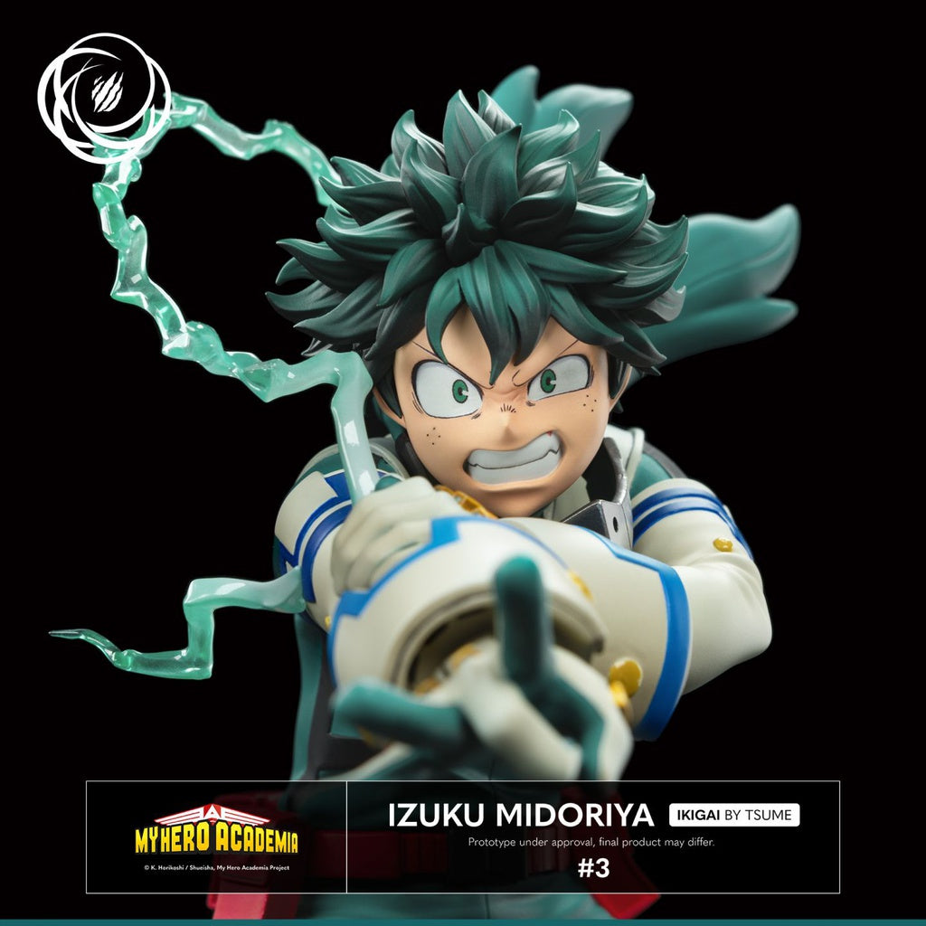 Midoriya Izuku - My Hero Academia - Estatua Ikigai Tsume Art 1/6 (34.3cm) 💥 Deku (¡También a plazos! 👇)