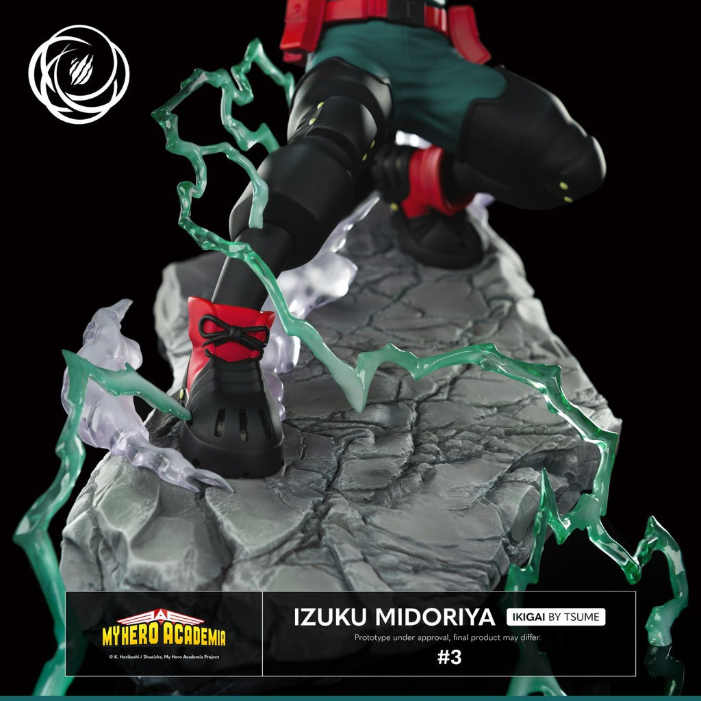 Midoriya Izuku - My Hero Academia - Estatua Ikigai Tsume Art 1/6 (34.3cm) 💥 Deku (¡También a plazos! 👇)