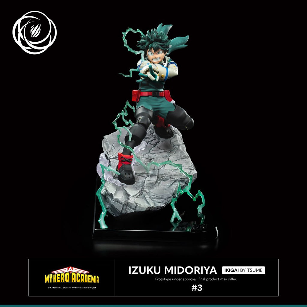 Midoriya Izuku - My Hero Academia - Estatua Ikigai Tsume Art 1/6 (34.3cm) 💥 Deku (¡También a plazos! 👇)