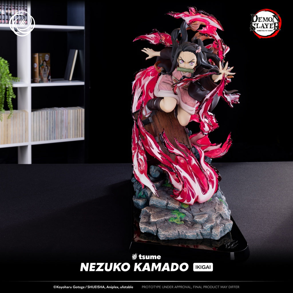 Pre-order (Q2/26-Q3/26) Nezuko Kamado - Demon Slayer - Ikigai Tsume Art 1/6 Scale Statue (30cm) 👹🔥(Installment payments available! 👇)
