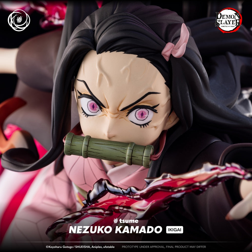 Pre-order (Q2/26-Q3/26) Nezuko Kamado - Demon Slayer - Ikigai Tsume Art 1/6 Scale Statue (30cm) 👹🔥(Installment payments available! 👇)