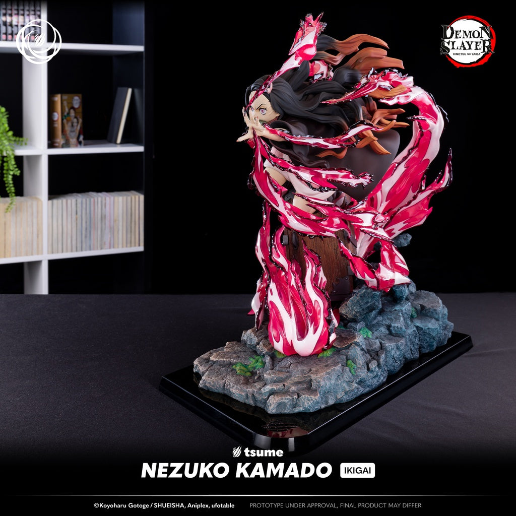 Pre-order (Q2/26-Q3/26) Nezuko Kamado - Demon Slayer - Ikigai Tsume Art 1/6 Scale Statue (30cm) 👹🔥(Installment payments available! 👇)