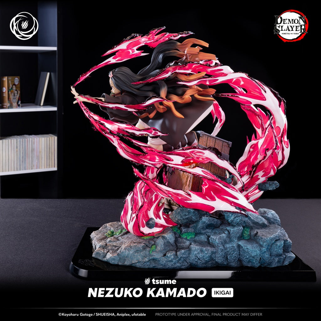 Pre-order (Q2/26-Q3/26) Nezuko Kamado - Demon Slayer - Ikigai Tsume Art 1/6 Scale Statue (30cm) 👹🔥(Installment payments available! 👇)