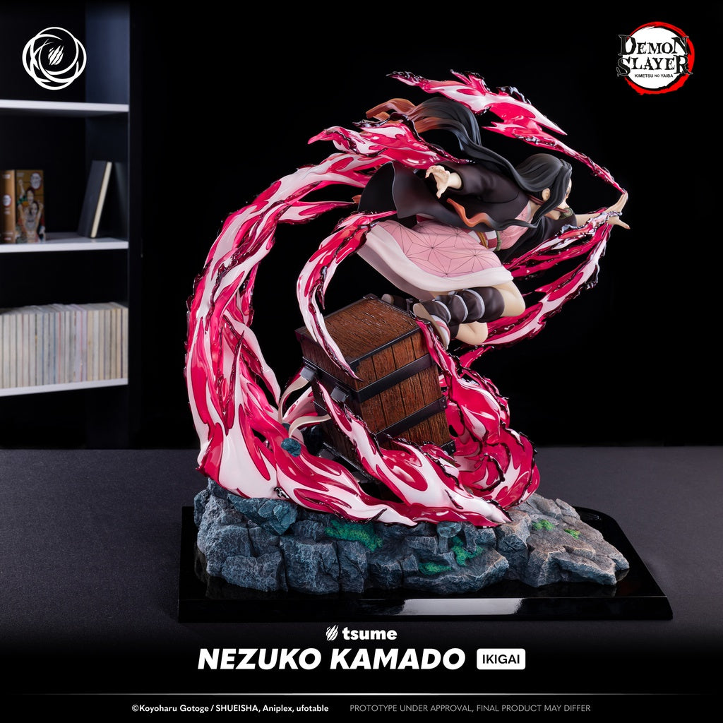 Pre-order (Q2/26-Q3/26) Nezuko Kamado - Demon Slayer - Ikigai Tsume Art 1/6 Scale Statue (30cm) 👹🔥(Installment payments available! 👇)