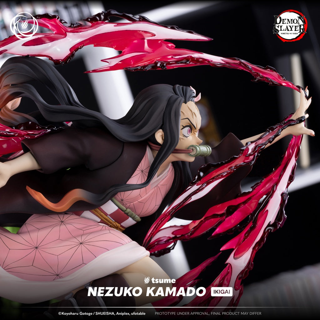 Pre-order (Q2/26-Q3/26) Nezuko Kamado - Demon Slayer - Ikigai Tsume Art 1/6 Scale Statue (30cm) 👹🔥(Installment payments available! 👇)