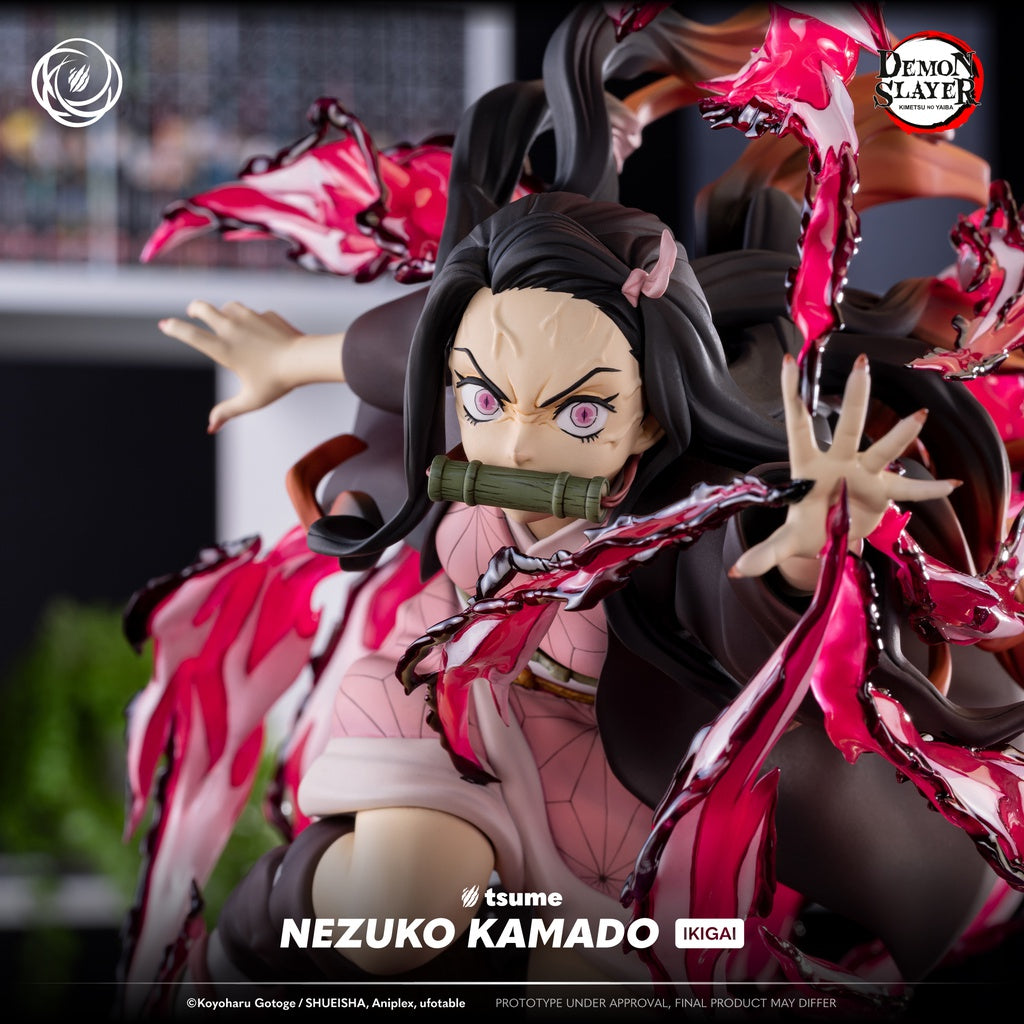 Pre-order (Q2/26-Q3/26) Nezuko Kamado - Demon Slayer - Ikigai Tsume Art 1/6 Scale Statue (30cm) 👹🔥(Installment payments available! 👇)