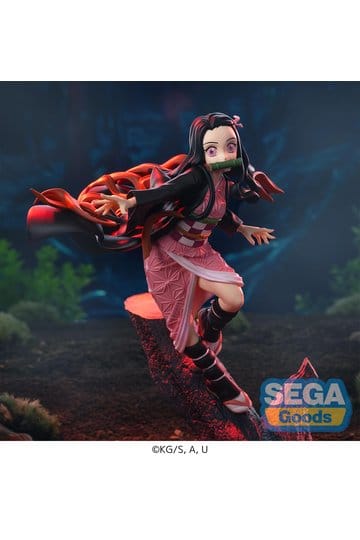 (Pre-pedido próximamente) Nezuko - DEMON SLAYER - Estatua Xross Link 20cm 🌸🎋